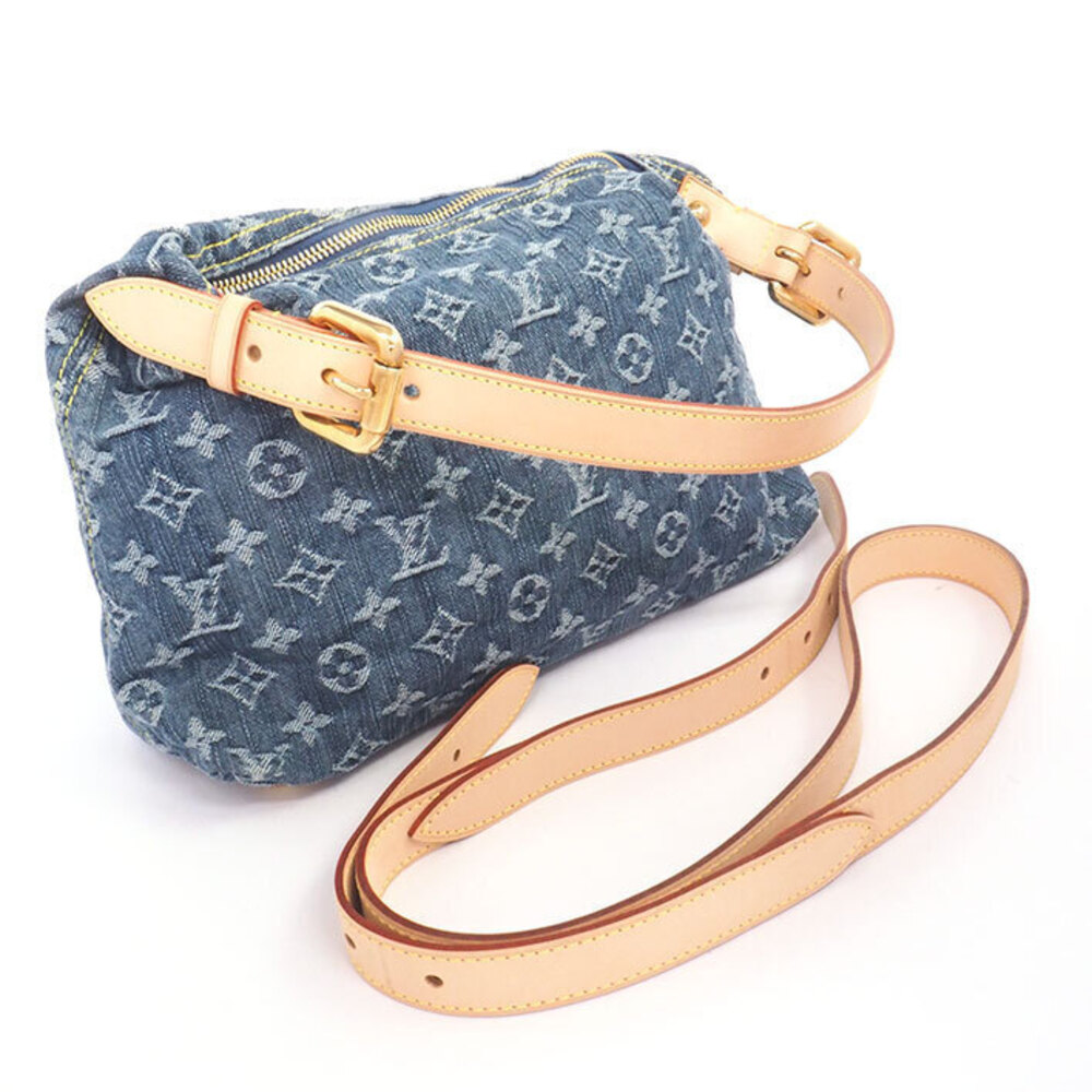 Louis Vuitton Shoulder Monogram Denim Bag Baggy